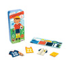 The Petit Collage Shine Bright: Sports Star is a magnetic dress-up set with a sports-themed tin, mix-and-match uniforms, and a magnetic figure to dress in different sports outfits.