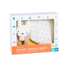 Teether + Organic Cotton Bib Set