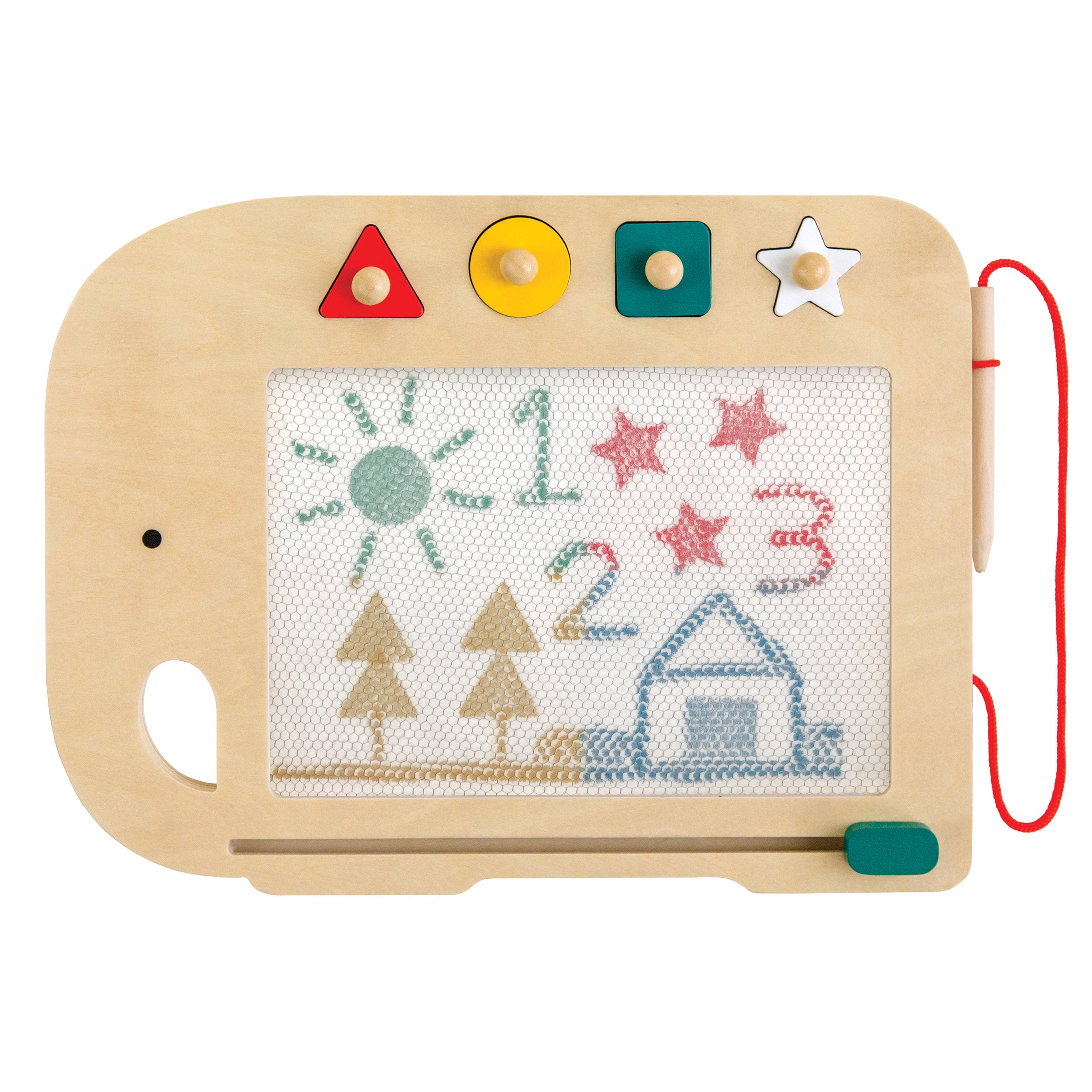 Mini Magna Doodle Magnetic Drawing Toy Colors May Vary