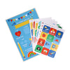 The Petit Collage First & Last Day of School Sticker Sign features fill-in fields and comes with colorful stickers of professions and icons.