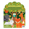 Coloring Book with Stickers: Woodland