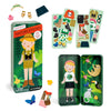The Petit Collage Nature Studies Shine Bright Magnetic Play Set is a nature explorer-themed dress-up toy with a tin case, girl figure, and magnetic clothing and accessories for endless mix-and-match fun.