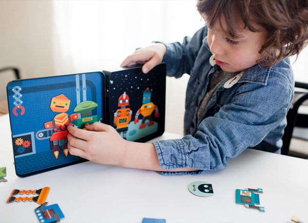 Robot Remix Magnetic Play Set