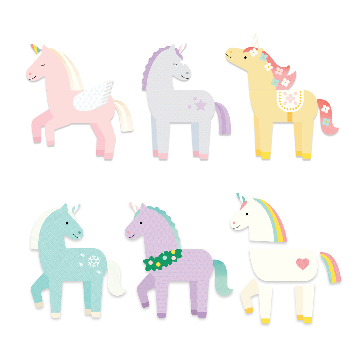 Magnetic Unicorns Play Set | Crafts & Activities