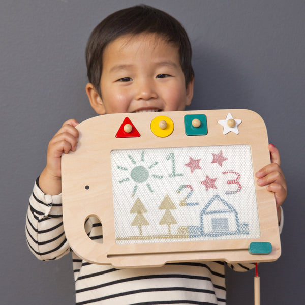  10 Pc Mini Magnetic Drawing Board for Kids, Mini Etch