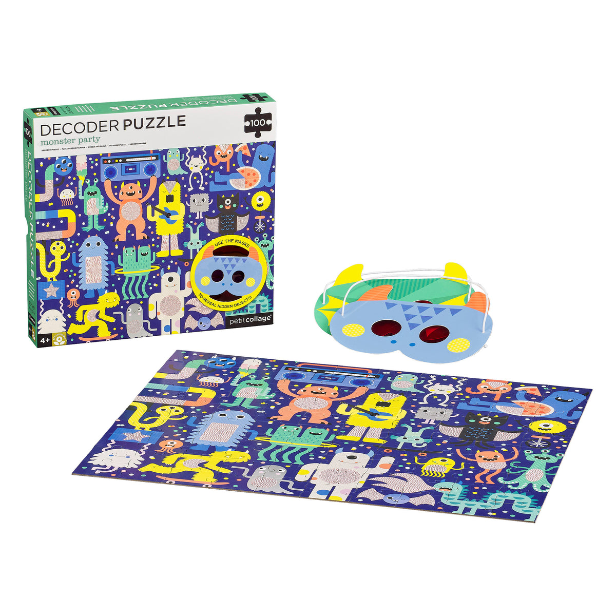 Petit Collage Decoder Puzzle