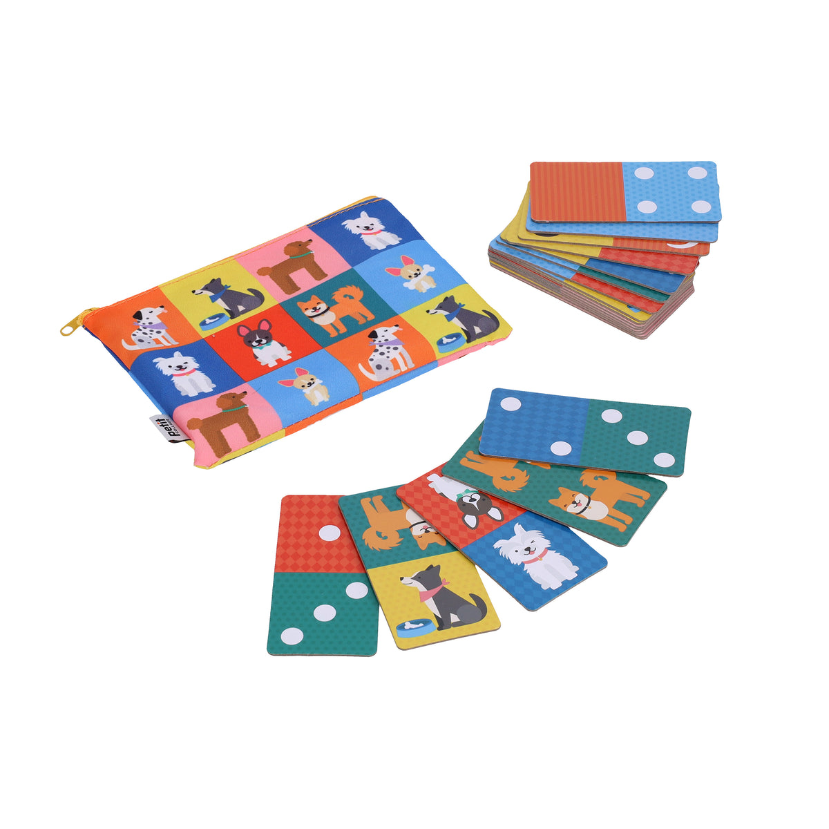 ORβIT×Dominoコラボカード21枚とぬいぐるみ新品 Dominoes Spot the Difference: Doggies