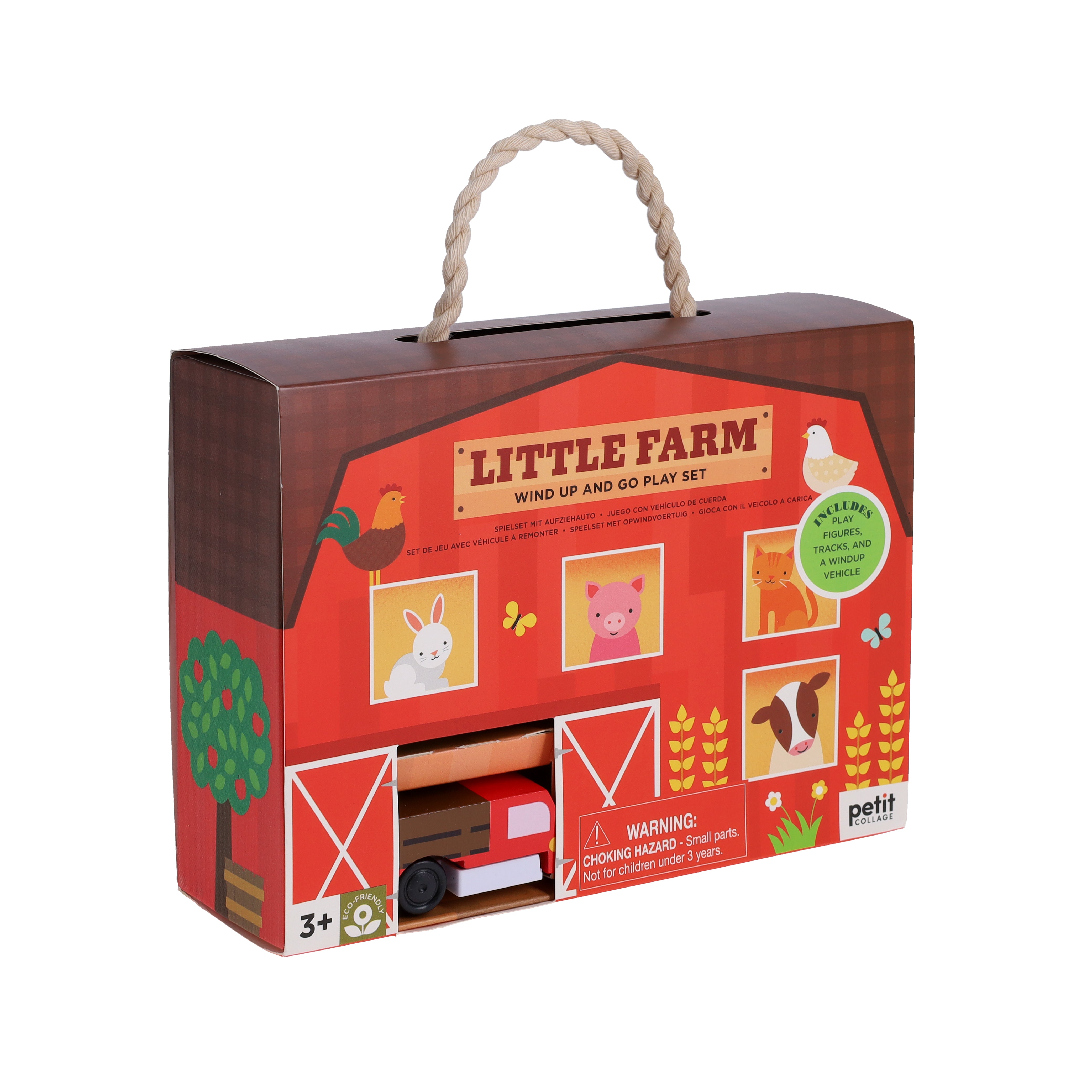 Little Farm Wind Up and Go Playset