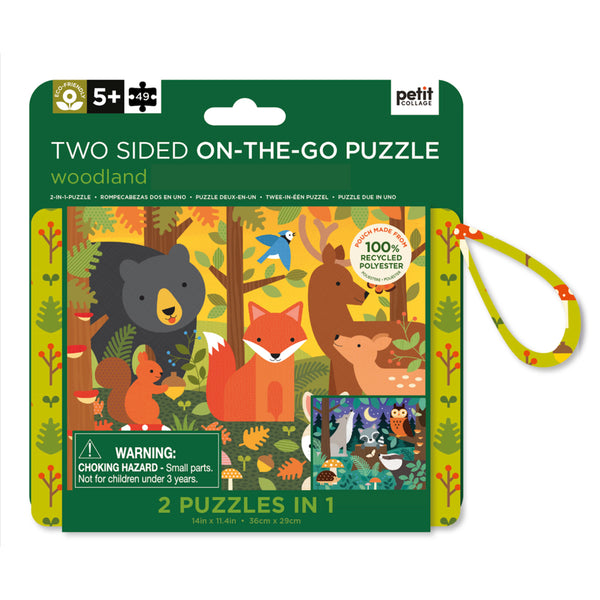Two-sided Woodland On-the-Go Puzzle
